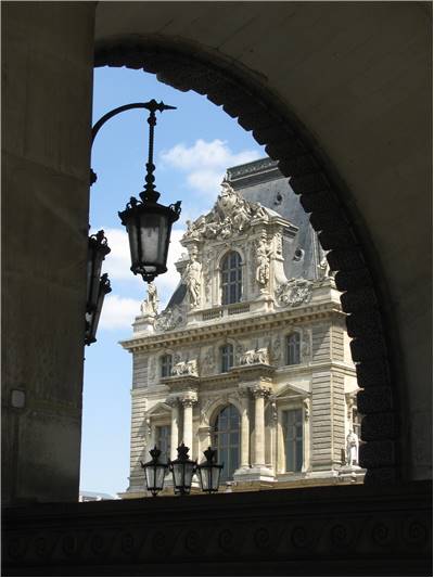 Famous Louvre Museum
