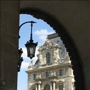 Famous Louvre Museum